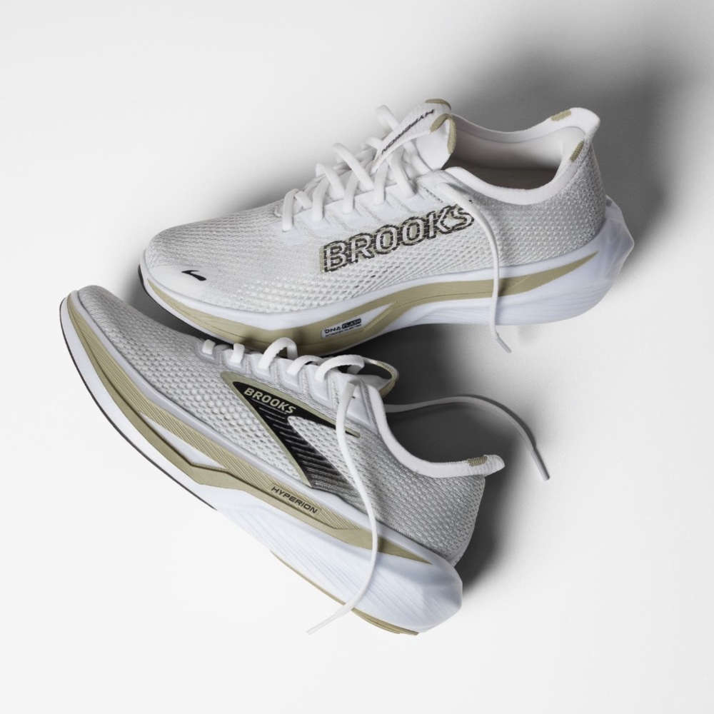 Brooks Hyperion 3 Running Shoe in White - 10 Men’s